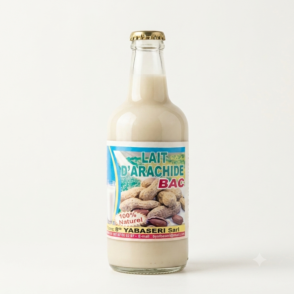 Lait d'arachide stabilisé 33 cl