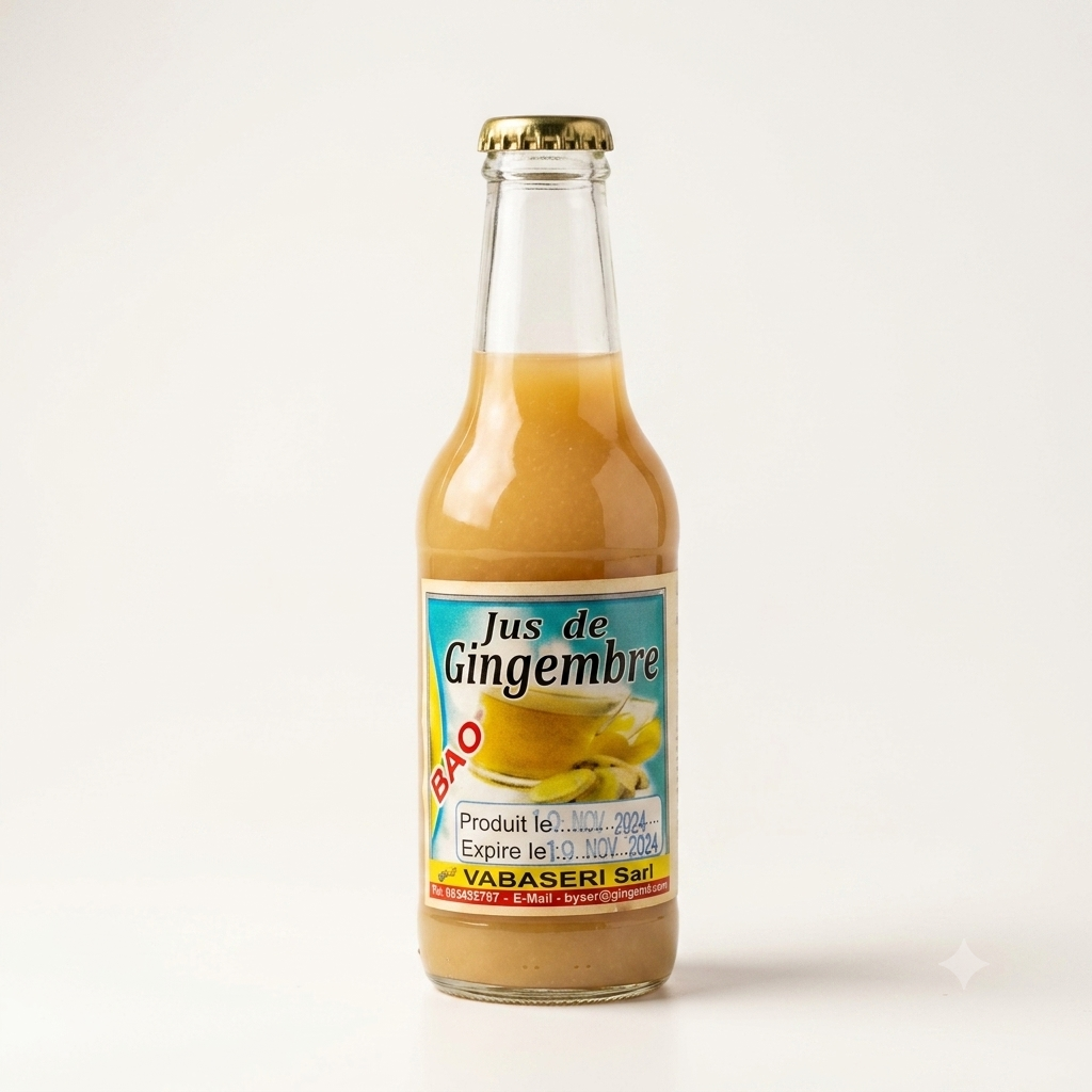Jus de gingembre 33 cl
