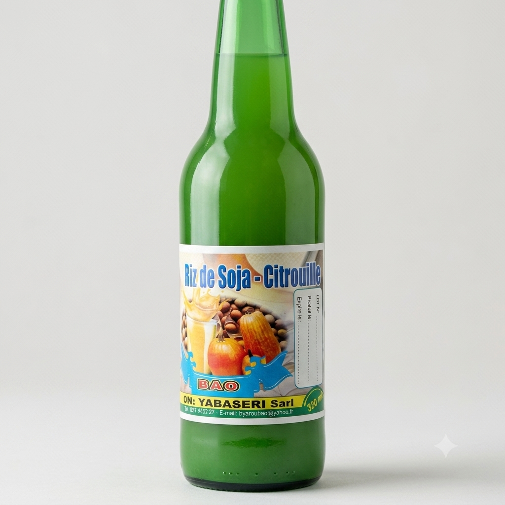 Jus de citrouille 33 cl