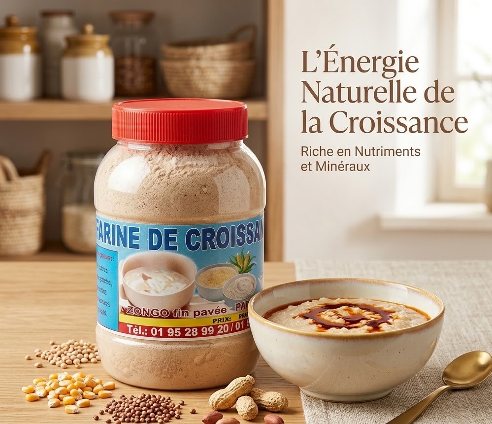 Farine croissance bébé instantanée 500g